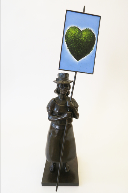 Pedro Ruiz, ‘Amazon Heart’, 2019, Beatriz Esguerra Art