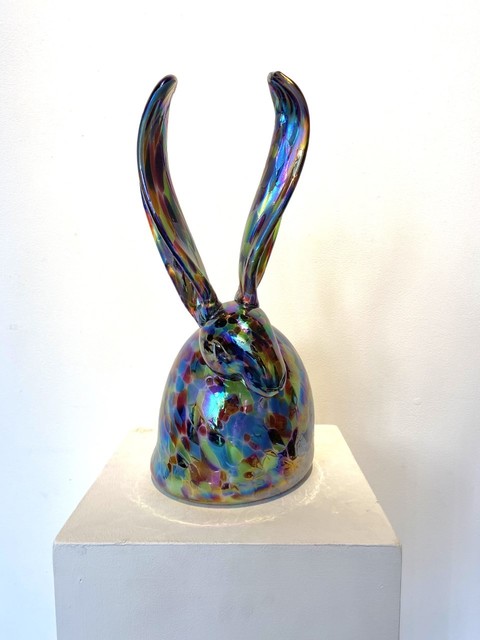Hunt Slonem, ‘Cornucopia Bunny’, 2020, Sculpture, Blown Glass, K Contemporary