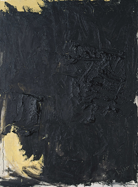 Huang Rui 黄锐, ‘Black No. 1 黑 (一)’, 1991, Painting, Mixed media on canvas, Alisan Fine Arts