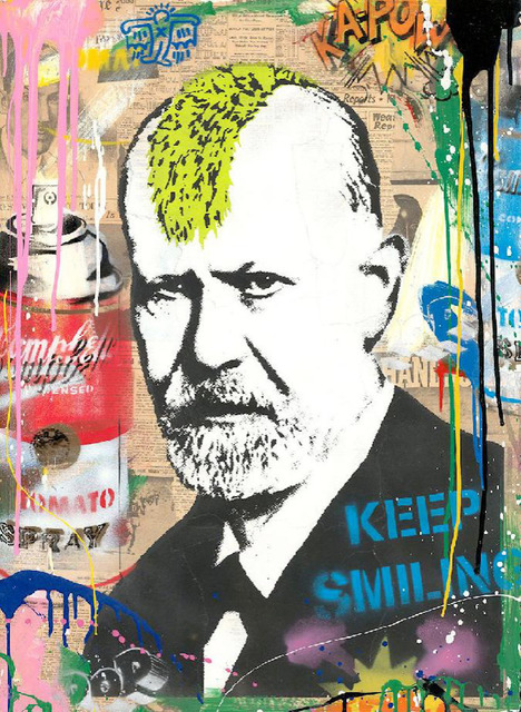 Mr. Brainwash, ‘Victory of the Mind’, 2019, Painting, Silkscreen and Mixed Media on Paper, Maddox Gallery