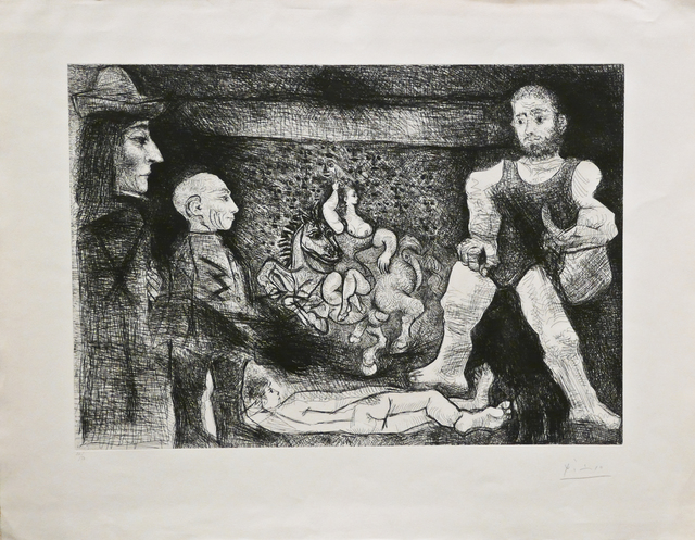 Pablo Picasso, ‘Picasso, son oeuvre, et son Public’, 1968, John Szoke
