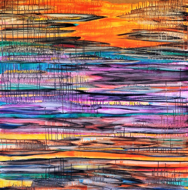 Javier David Ramos, ‘Región de incertidumbre II’, 2018, Painting, Acrylic on canvas, Biaggi & Faure Fine Art