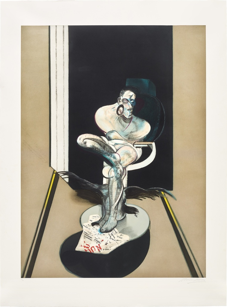 Francis Bacon - Seated Figure (after, Seated Figure 1977) (S. 7, T. 32)