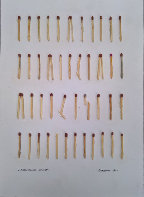 Al Hansen, ‘Streichhölzermuseum’, 1992, Galerie aKonzept