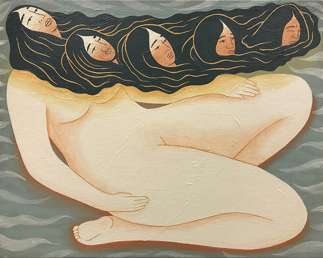 Ness Lee, ‘Passing Through, We Left’, 2019, Painting, Acrylic on canvas, Hashimoto Contemporary
