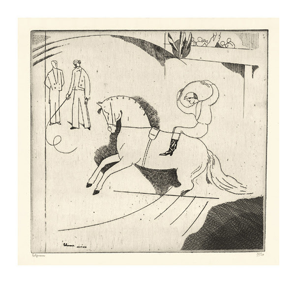 Jean-Emile Laboureur, ‘Le Jockey d’Epsom (Deuxieme Planche)’, 1913, Harris Schrank Fine Prints