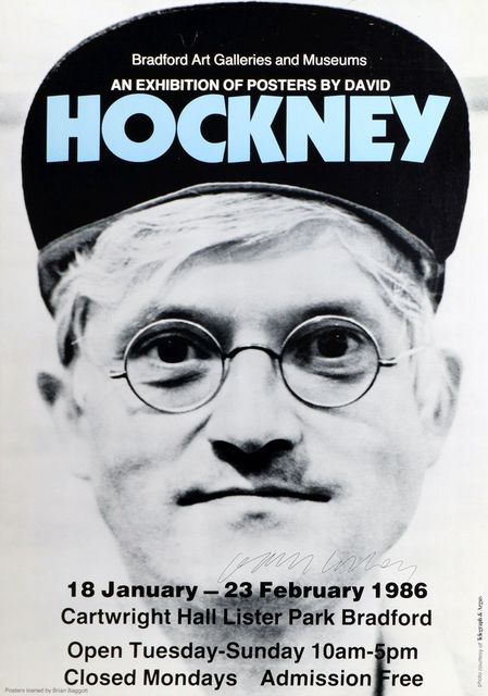 David Hockney, ‘An Exhibition of Posters by David Hockney (Bradford Art Galleries & Musuems)’, 1986, Roseberys