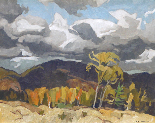 Alfred Joseph Casson, ‘OCTOBER STORM CLOUDS, GRENVILLE, QUEBEC’, 1969, Roberts Gallery Ltd.