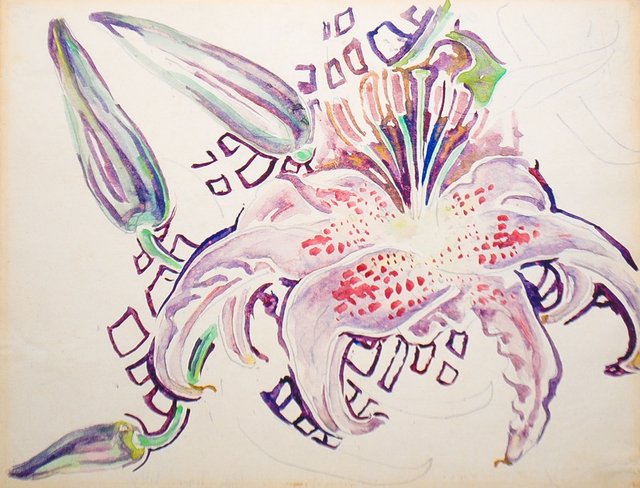 Walter Anderson, ‘Pink Tiger Lily’, Amanda Winstead Fine Art