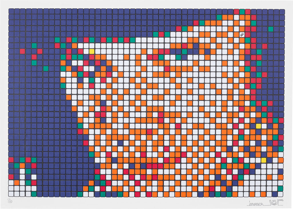 Invader - Rubik Kubrick Clockwork Orange (Alex)