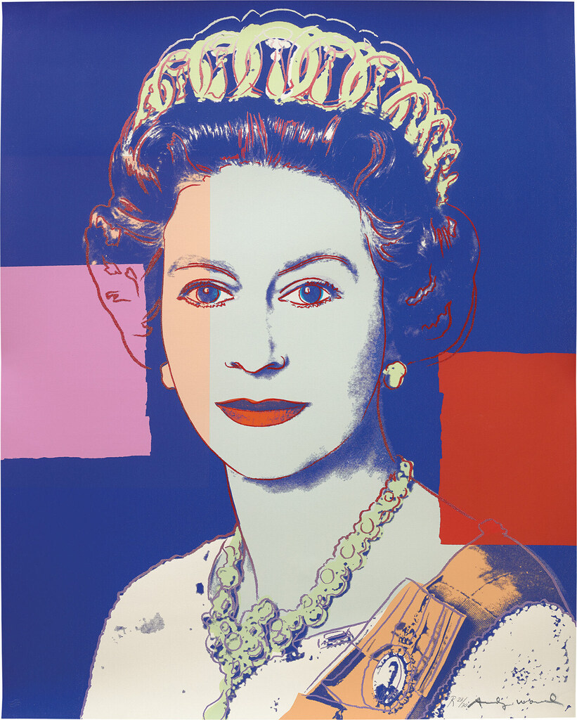Andy Warhol - Queen Elizabeth II of the United Kingdom, from Reigning Queens (Royal Edition) (F & S. 337A)