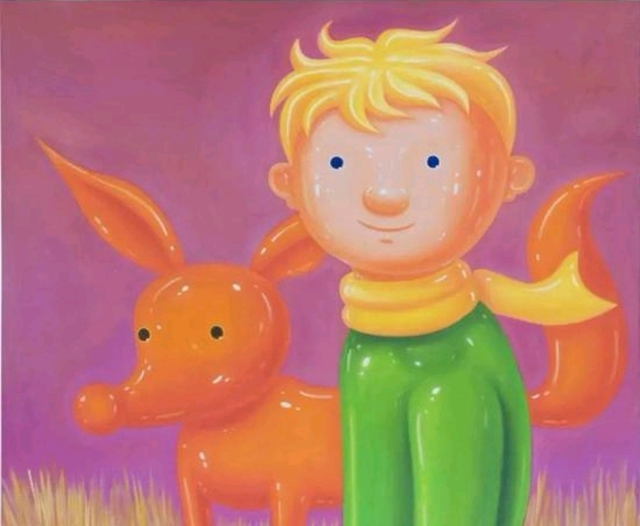Shen Jingdong, ‘The Little Price with Fox’, 2017, Painting, Oil on canvas, Yang Gallery