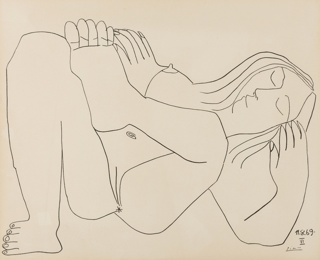 Pablo Picasso, ‘Femme Nue, NOS 11.8.69, NOS I & VI’, 1969, Forum Auctions