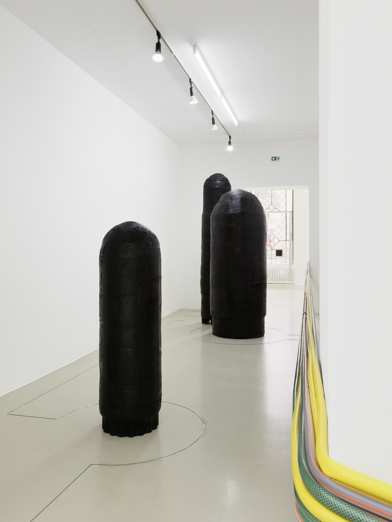 Alexandra Bircken »B.U.F.F.«, 2015
installation view Kunstverein Hannover, 2016
Photo: Raimund Zakowski
Courtesy BQ, Berlin, und Herald St, London Alexandra Bircken »B.U.F.F.«, 2015
installation view Kunstverein Hannover, 2016
Photo: Raimund Zakowski
Courtesy BQ, Berlin, und Herald St, London