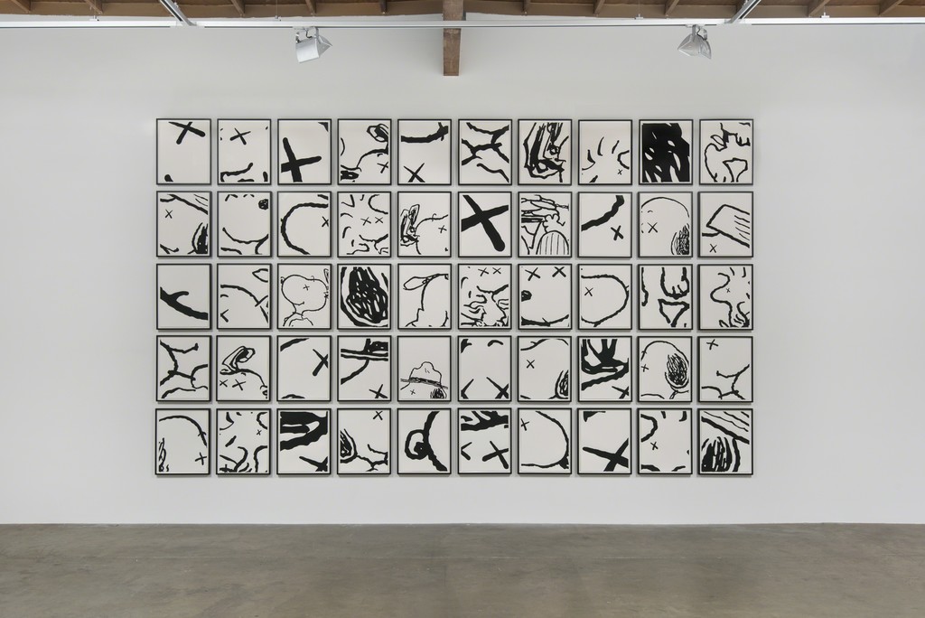 Installation view of "KAWS: WHERE THE END STARTS" at Modern Art Museum of Fort Worth, Fort Worth (2016). Image courtesy of Modern Art Museum of Fort Worth.
Installation view of "KAWS: WHERE THE END STARTS" at Modern Art Museum of Fort Worth, Fort Worth (2016). Image courtesy of Modern Art Museum of Fort Worth.