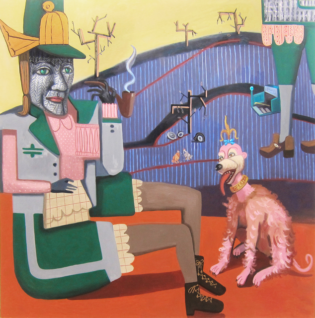Hannah Barrett, ‘Fall Hunters’, 2014, Painting, Oil and acrylic on canvas, Childs Gallery