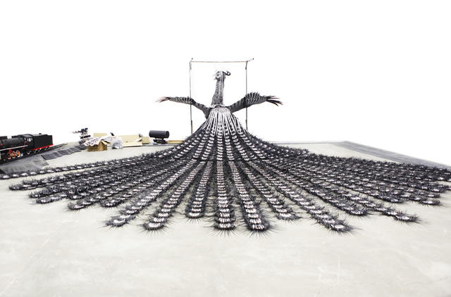 Sun Xun 孫遜, ‘Magician Party and Dead Crow’, 2013, ShanghART