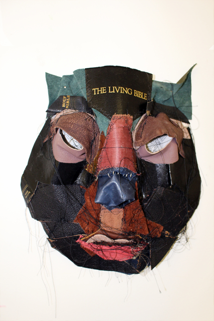 Chiffon Thomas, ‘Metamorphosis 1’, 2019, Mixed Media, Bible parts, leather, paper, and sewing thread, Jenkins Johnson Gallery