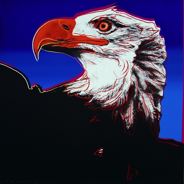 Andy Warhol, ‘Bald Eagle, from Endangered Species’, 1983, Gregg Shienbaum Fine Art