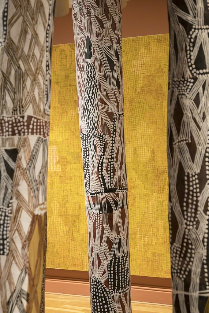 Installation view of Marking the Infinite: Contemporary Women Artists from Aboriginal Australia at The Phillips Collection. Photo: Lee Stalsworth Installation view of Marking the Infinite: Contemporary Women Artists from Aboriginal Australia at The Phillips Collection. Photo: Lee Stalsworth