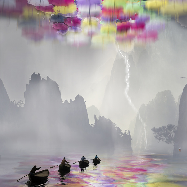 Marie-Laure Vareilles aka Maïlo, ‘Colorer le Monde: Naviguer / Color The World: Navigate’, 2019, Simard Bilodeau Contemporary