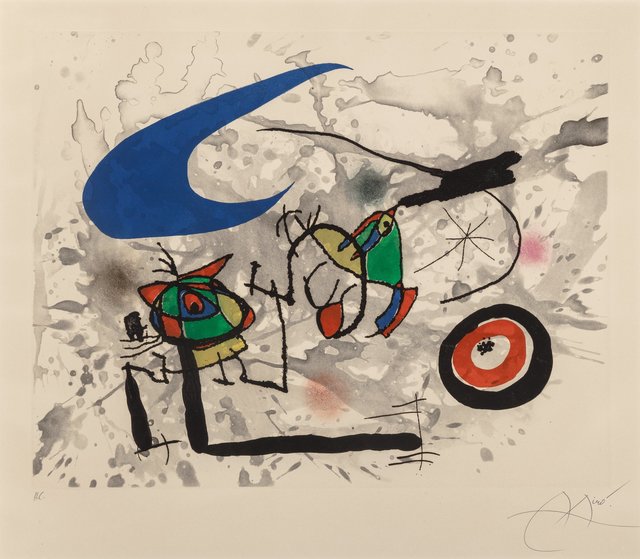 Joan Miró, ‘Pygmées sous la Lune’, 1972, Heritage Auctions