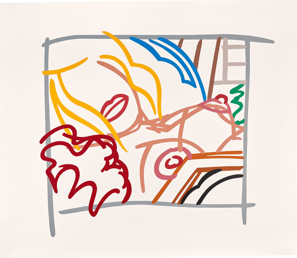 Tom Wesselman - Bedroom Blonde Doodle with Photo (W.P.I. P8803)