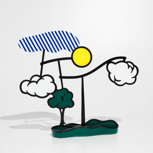Roy Lichtenstein, ‘Landscape Mobile (Limoges)’, 1990, Sculpture, Porcelain and cast resin, Artware Editions