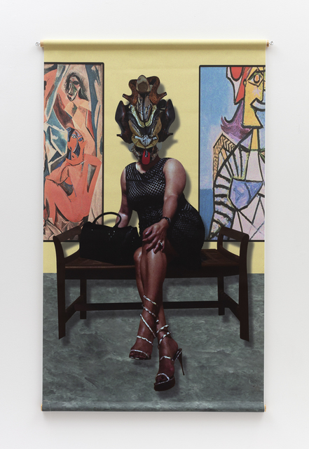 Willie Cole, ‘Head over Heels (Lizard Mommy)’, 2019, Alexander and Bonin
