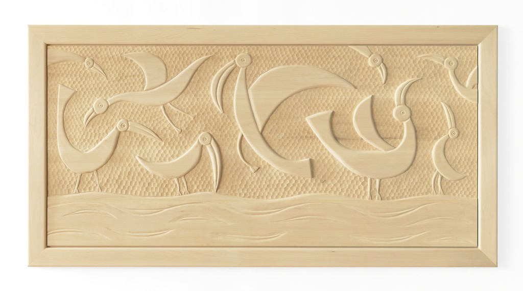 Judy Kensley McKie | Bird Headboard/Relief (2013) | Available for 