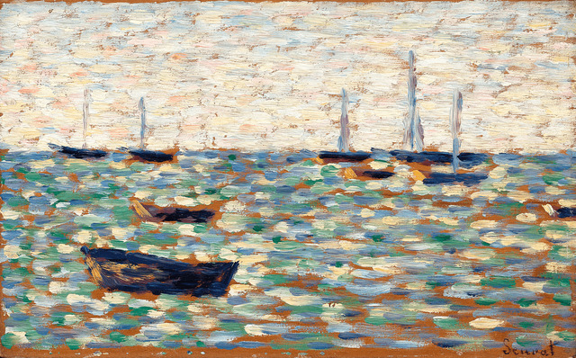 Georges Seurat, ‘La Mer à Grandcamp’, 1885, M.S. Rau