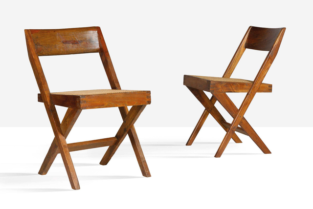 Pierre Jeanneret, ‘Library chair’, Circa 1959, Aguttes
