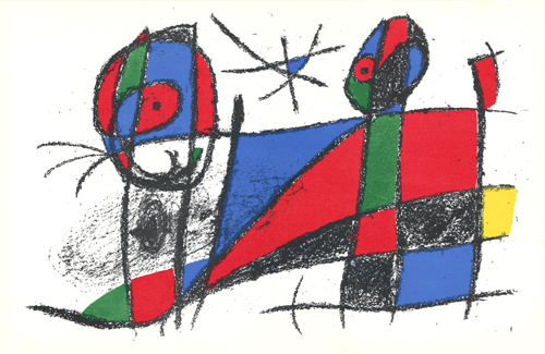 Joan Miró, ‘Le chat heureux / The Happy Cat’, 1975, Sylvan Cole Gallery
