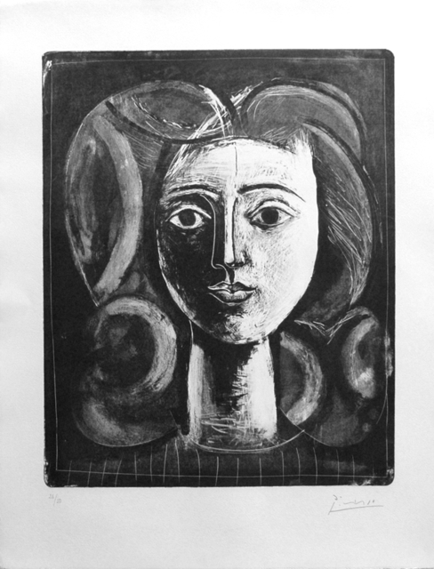 Pablo Picasso, ‘Tête de jeune Fille’, 1947, DIE GALERIE