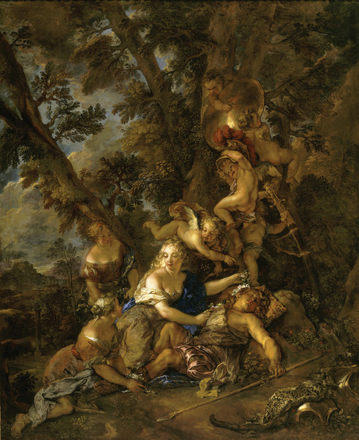 Charles de La Fosse, ‘Renaud et Armide (Rinaldo and Armida)’, 17th century, Château de Versailles
