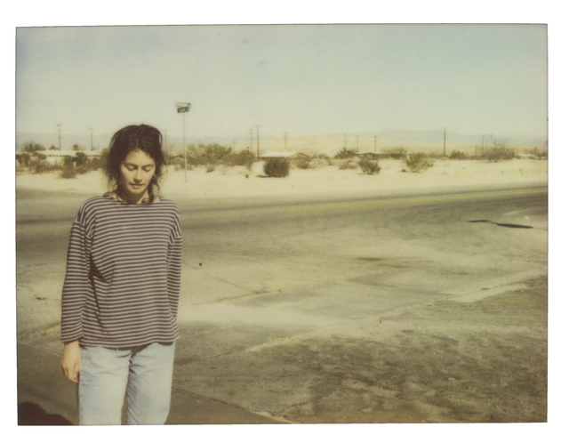 Stefanie Schneider, ‘Stefanie on 29 Palms Highway - Spring Sale’, 1997, Instantdreams