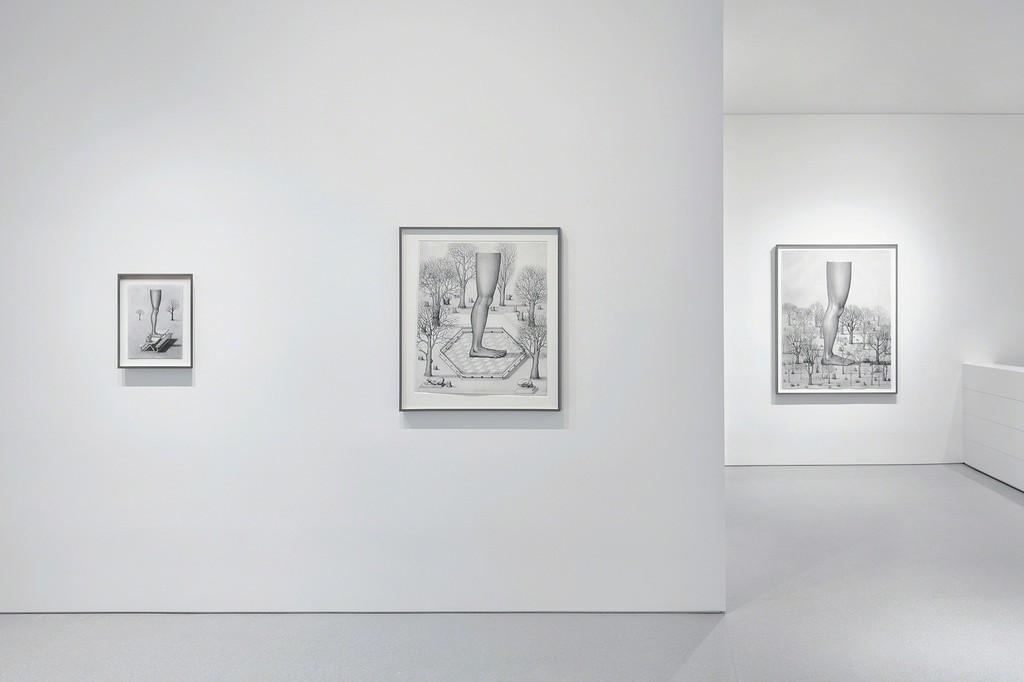 Artworks © Paul Noble. Photo by Johnna Arnold. Courtesy Gagosian. Artworks © Paul Noble. Photo by Johnna Arnold. Courtesy Gagosian.