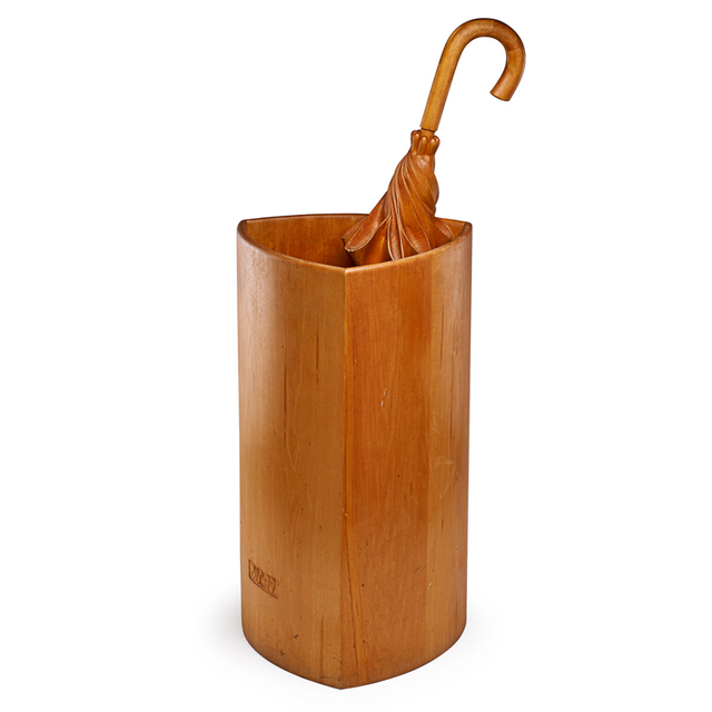 Wendell Castle, ‘Trompe L'Oeil Umbrella Stand, Scottsville, NY’, 1977, Rago/Wright