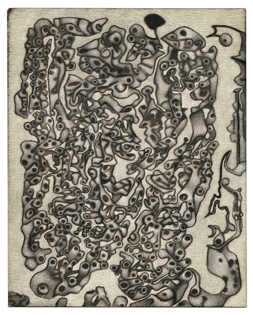 Peter Wickenden, ‘Untitled’, 2015, Painting, Pigment on scratchboard, FRED.GIAMPIETRO Gallery