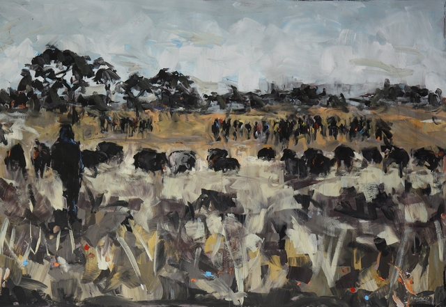 Asanda Kupa, ‘Mazibuye Inkomo Zobawo ’, 2017, Guns and Rain