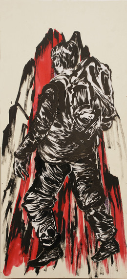 Sun Xun 孫遜, ‘Magician Party and Dead Crow-Mountain - climbing’, 2013, ShanghART