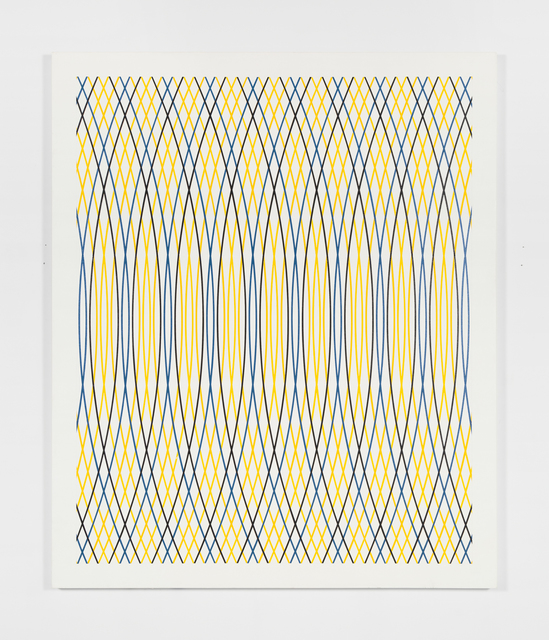 Nassos Daphnis, ‘10-82’, 1982, Painting, Enamel on canvas, Richard Taittinger Gallery