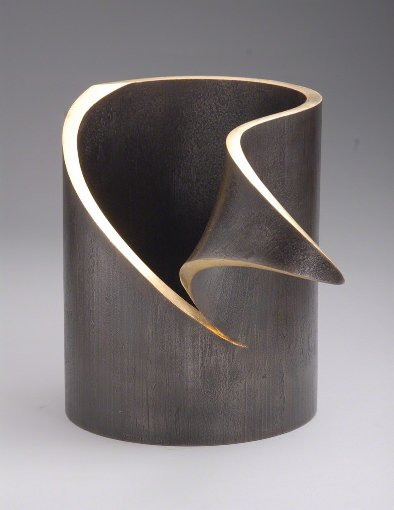 James DeMartis, steel and gold leaf, 12 x 14 inches, $6500 James DeMartis, steel and gold leaf, 12 x 14 inches, $6500