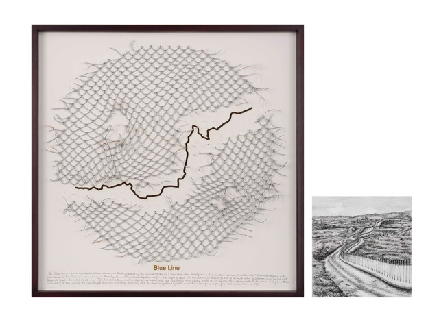 Reena Saini Kallat, ‘Blue Line’, 2019, Nature Morte