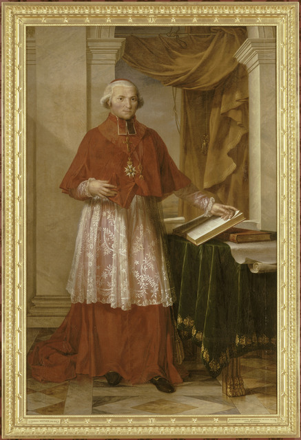 Charles Meynier, ‘Portrait du cardinal Fesch en grand aumônier de l’Empire (Portrait of Cardinal Fesch, Grand Chaplain of the Empire)’, 1806, Château de Fontainebleau