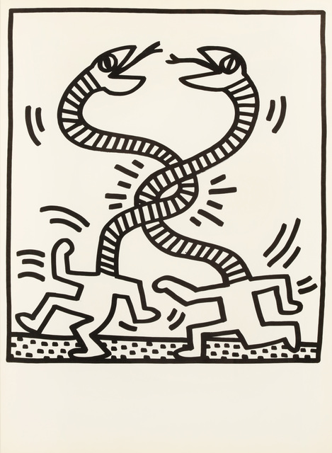 Keith Haring, ‘untitled (Snake)’, 1983, Chiswick Auctions