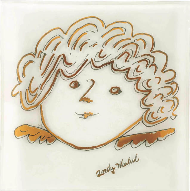 Andy Warhol, ‘Golden angel’, ca. 2000, Robert Eagle Fine Art