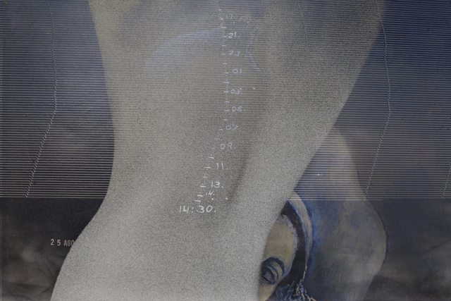 Muriel Hasbun, ‘Pulse: Pulsante deseo (Homage, Carlos Cañas)’, 2020, Photography, Archival pigment print on anodized aluminum plate, RoFa Projects