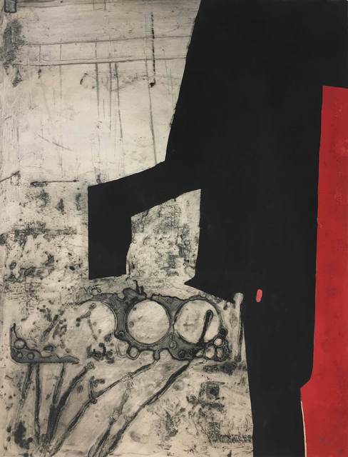 Antoni Clavé, ‘Instrument Bande Rouge’, 1979, Print, Carborundum etching with embossing, Nikola Rukaj Gallery
