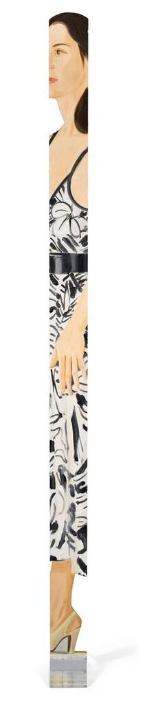 Alex Katz - Ada (Black and White Dress)